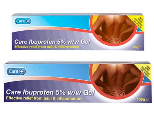 5% ibuprofen gel