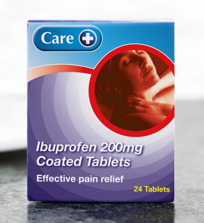 Care Maximum Strength Ibuprofen 400mg Coated Tablets