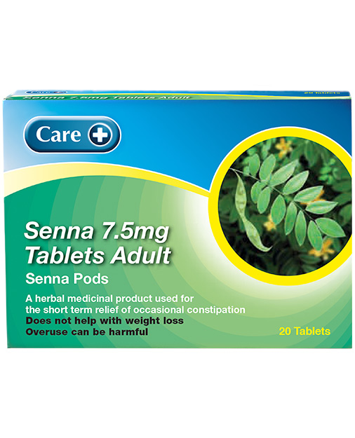 Care Senna 7.5mg Tablets Adults (20 tablets)