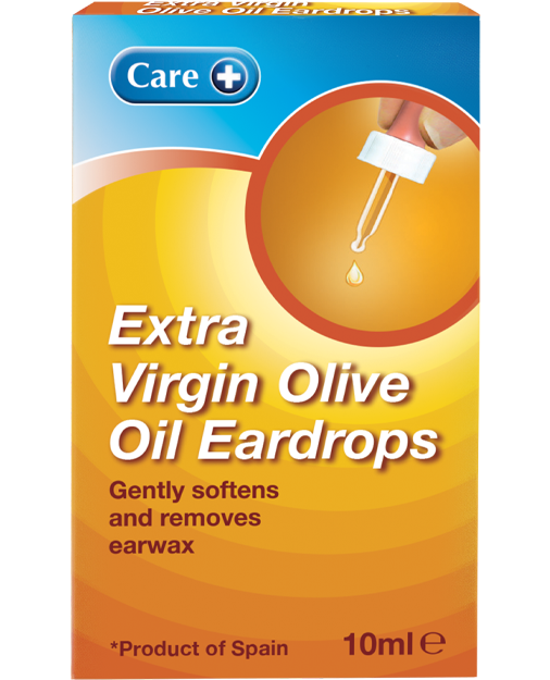 olive oil to soften and remove earwax