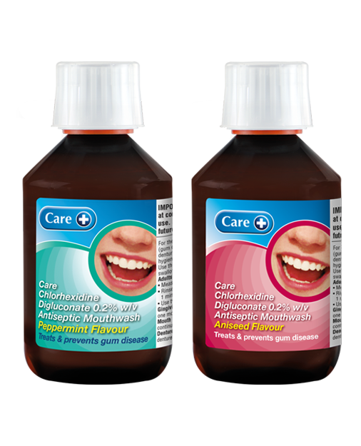 Care Chlorhexidine Digluconate 0.2% w/v Antiseptic Mouthwash